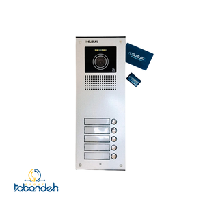 پنل آیفون تصویری 5 واحده سری U کارتی سوزوکی